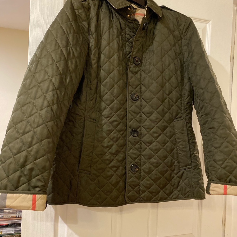 Authentic Burberry Quilted Coat